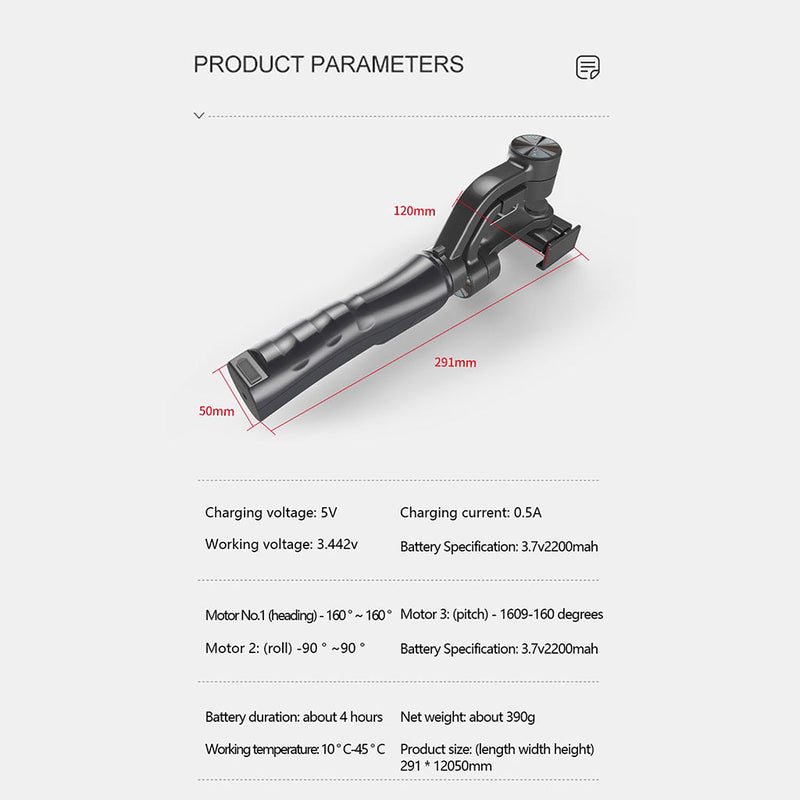 Handheld Gimbal For Perfect Smartphone Videos